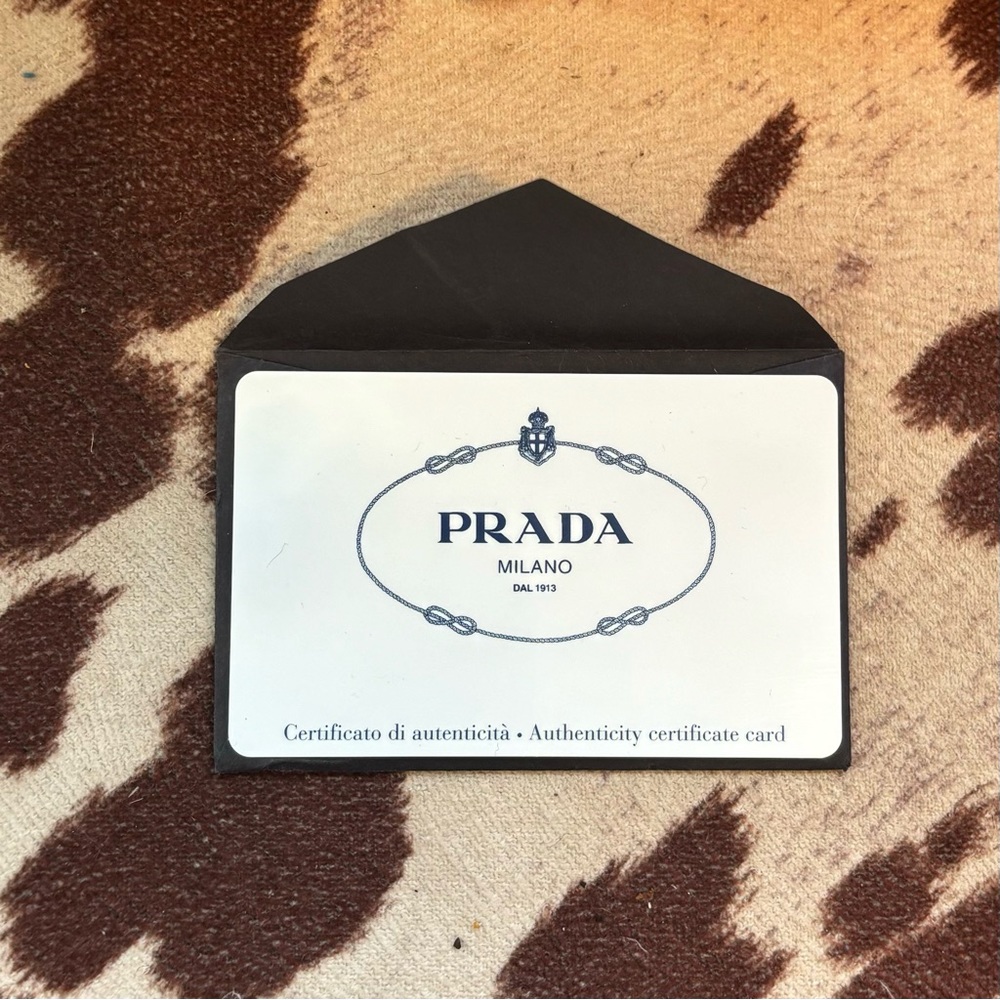 Prada Bowling Ribbon Bicolor Double-Handle Prada Tote Bag NWT - Picture 8 of 16
